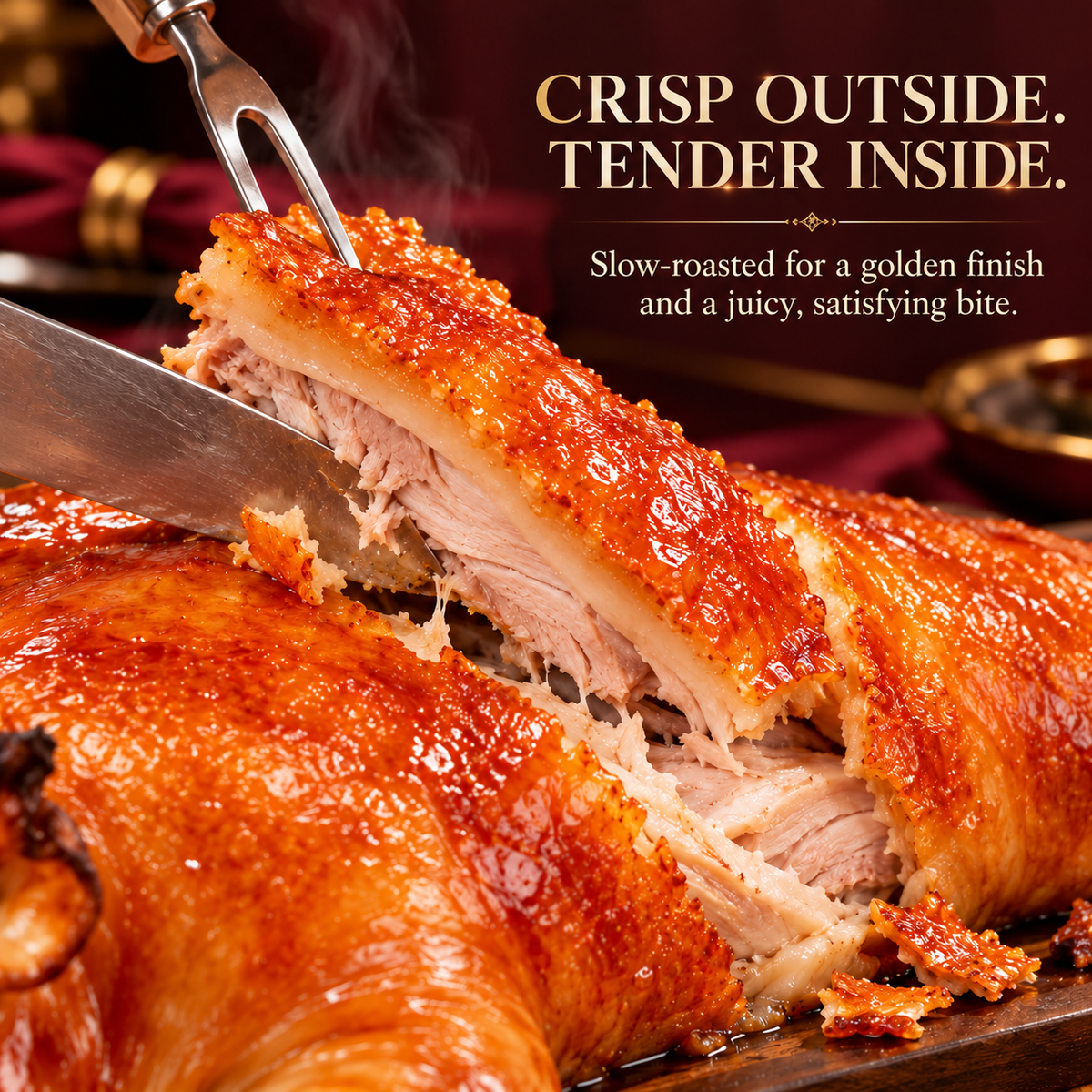 🐷Premium Whole Roast Suckling Pig — Slow-Roasted, Golden Crispy Skin, Celebration Feast Gift Box-Johnny