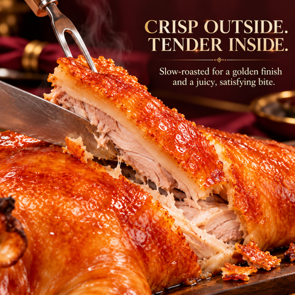 🐷Premium Whole Roast Suckling Pig — Slow-Roasted, Golden Crispy Skin, Celebration Feast Gift Box-Johnny