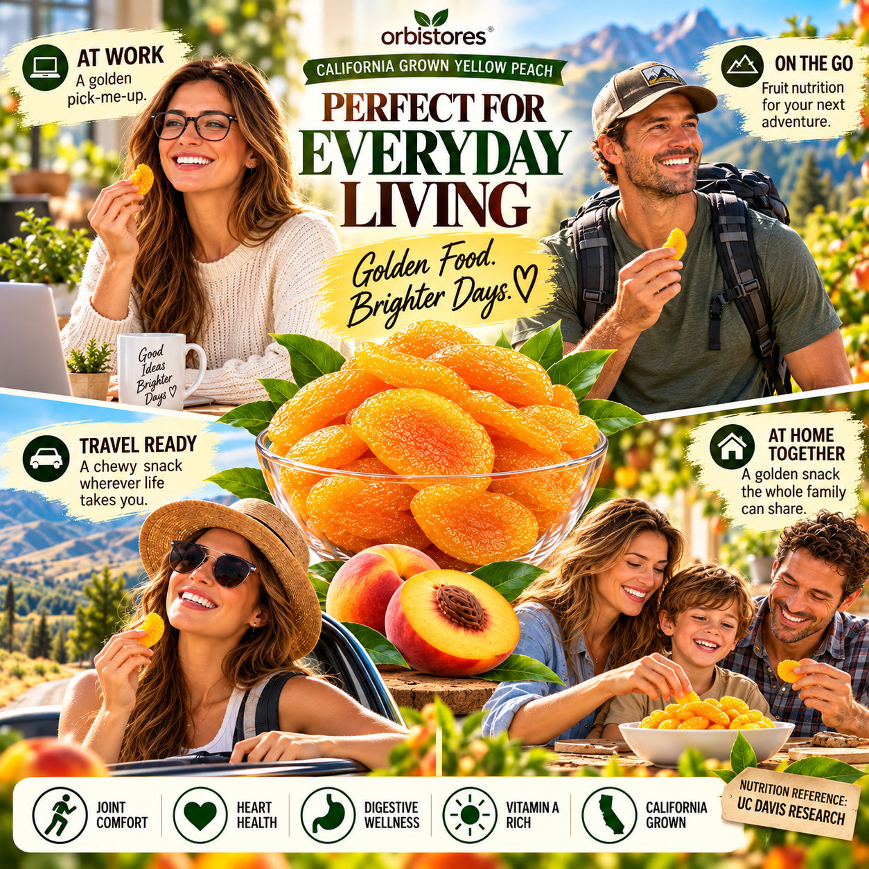 peaches everyday moments