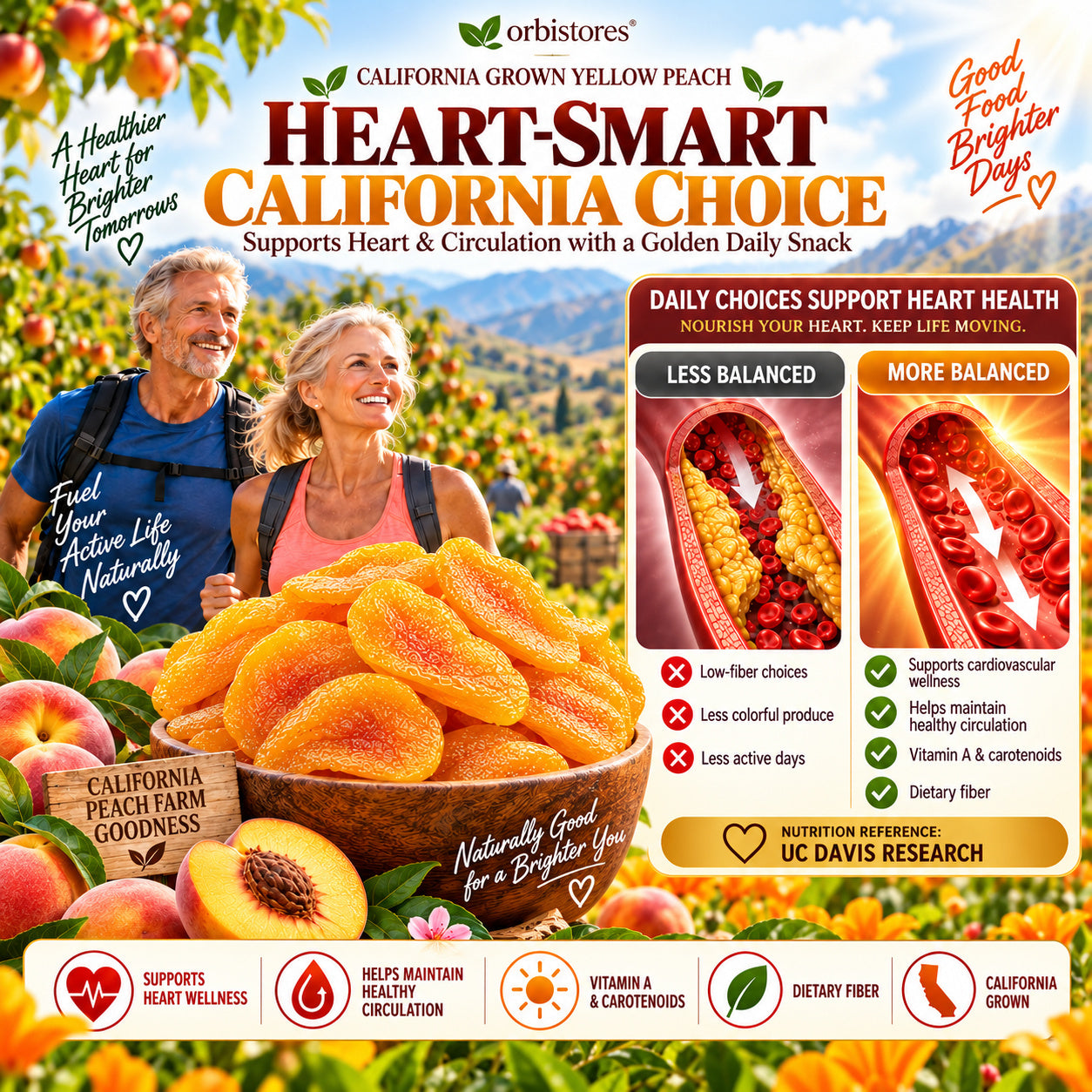 peaches heart theme
