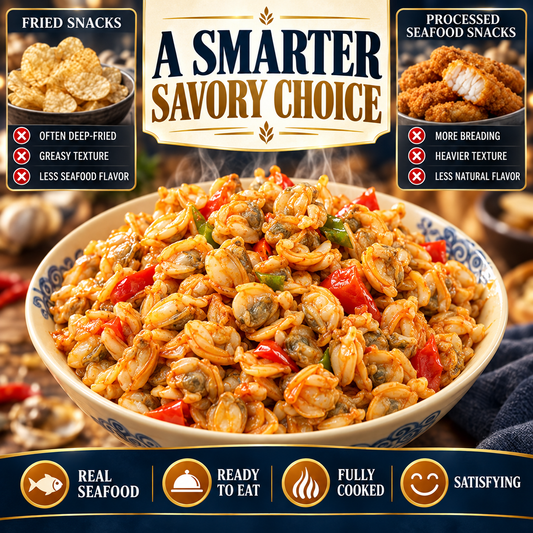 Premium Wild Washington Willapa Bay Spicy Clam Meat-jasper