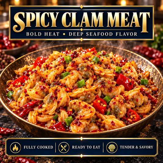 Premium Wild Washington Willapa Bay Spicy Clam Meat-jasper