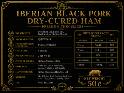 100% Ibérico Bellota Ham – Premium Acorn-Fed Pata Negra from Spain-$LX