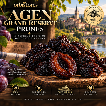 ✨ Grand Reserve Pitted Prunes – Plump, Tender & Naturally Sweet-$LX