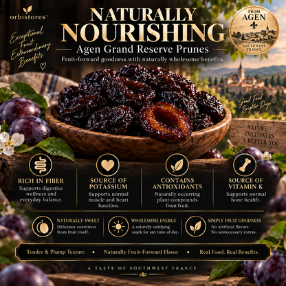 ✨ Grand Reserve Pitted Prunes – Plump, Tender & Naturally Sweet-$LX