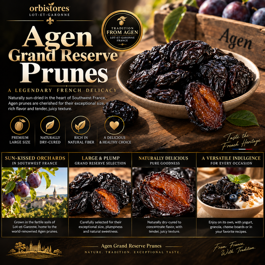 ✨ Grand Reserve Pitted Prunes – Plump, Tender & Naturally Sweet-$LX