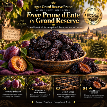 ✨ Grand Reserve Pitted Prunes – Plump, Tender & Naturally Sweet-$LX
